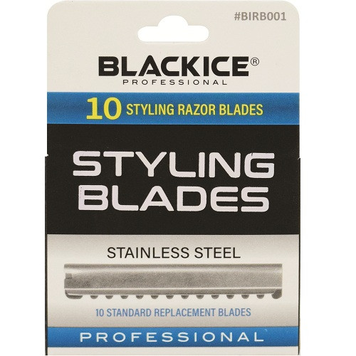 Black Ice Styling Razor Blades 10ct
