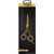 Black Ice Stylish Off Set Grip Gold 5" Shear