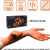 L3VEL3 Professional Orange Large Nitrile 100 Gloves