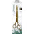 Black Ice Stylish Off Set Grip Gold Curved 8" Shear