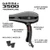 Gamma+ Professional 3500 Tourmaline Hair Dryer