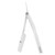 L3vel3 Milly Blade Clutch Razor Holder Frost White