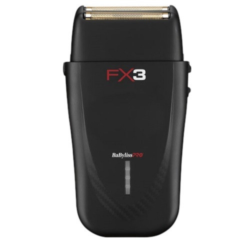 BaByliss PRO FX3 Black Double Foil Cordless Shaver