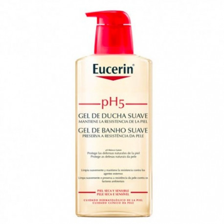 Eucerin gel ducha 400 mL.