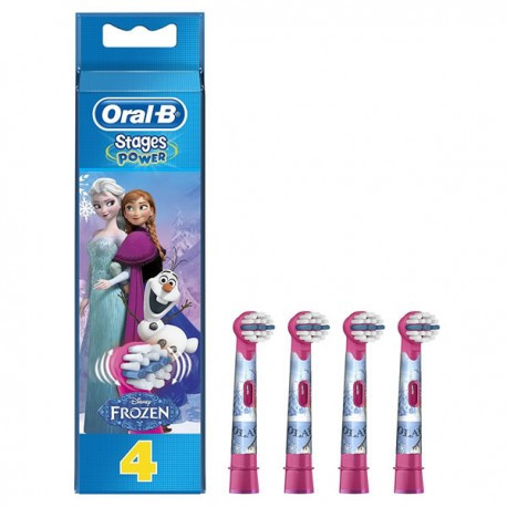 Cepillo dental eléctrico oral-b stages frozen +3 años suave cabezal repuesto