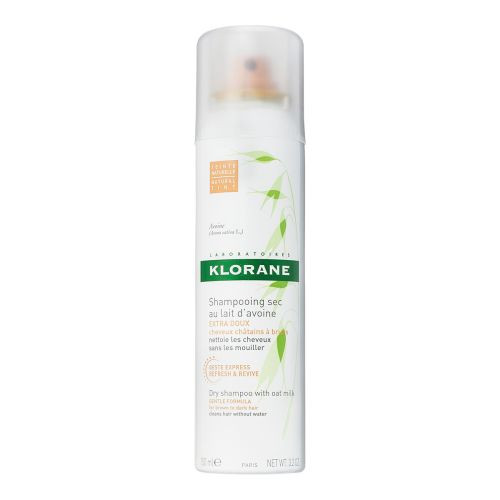 Klorane champú seco extra suave a la leche de avena color natural
