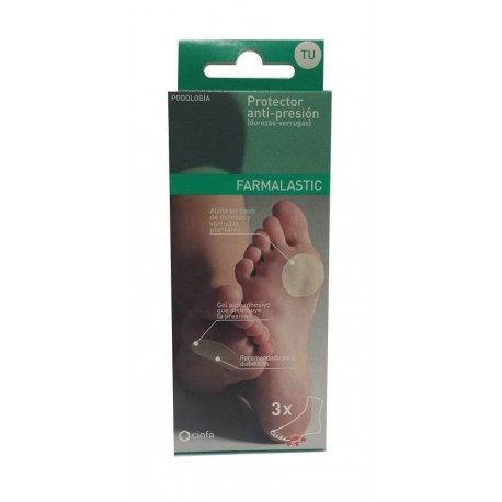 Protector anti-presion farmalastic 2 unidades