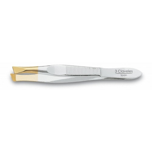 3 claveles pinza depilar sesgada 8 cm 80136