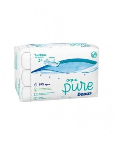 Dodot Toallitas Aqua Pure 3X48 - 144 uds