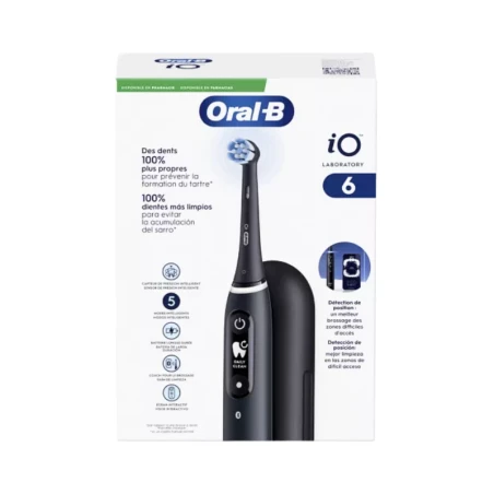ORAL B CEPILLO ELECTRICO iO6 NEGRO LABORATORY