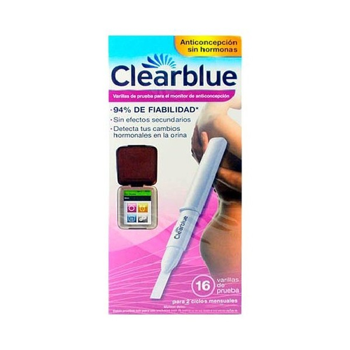 Clearblue varillas prueba para monitor anticoncepción 16 UDS