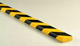 Black-yellow Thick Flat Surface Guard, magnetic adhesion