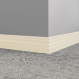 Millwork Contoured Wall Base - Ambassador - 4in Height, 8ft Length, 3/8in Thickness (6 Pcs.)