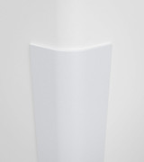 4ft x 2.5in 90 Deg Bullnose, Vinyl Corner Guard - Various Colors