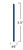 Dura Cove Rubber Wall Base - 4in Height, 4ft Length with a Toe
