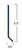 Dura Cove Rubber Wall Base - 4in Height, 4ft Length with a Toe