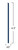Dura Cove Rubber Wall Base - 4in Height, 4ft Length with a Toe