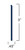 Dura Cove Rubber Wall Base - 4in Height, 4ft Length with a Toe