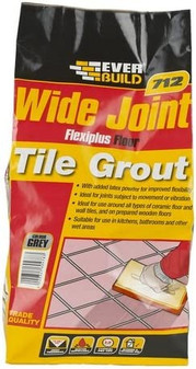 Everbuild 712 (5Kg) Wide Joint Grout Flexiplus (Grey) - 51jrR2PTnoL._AC_.jpg