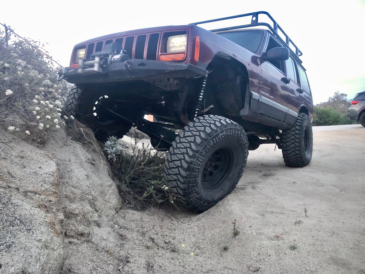 front jeep cherokee xj coilover kit for dana 30/d44 front end no shocks