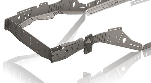 front crossmember stiffener 