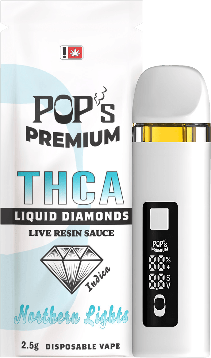 Pop's Premium THCa Liquid Diamond Disposable