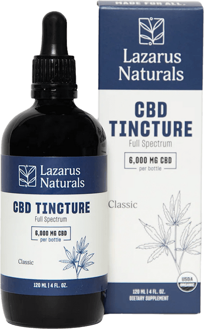 Lazarus Naturals Full Spectrum CBD Tincture - Classic - Image 7 | Emerald Medicine Company