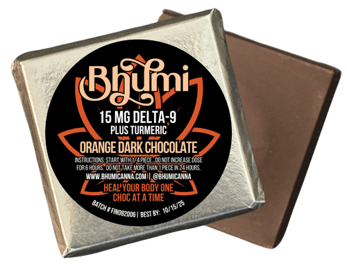 Bhumi Mini Chocolates - Delta-9 + Turmeric