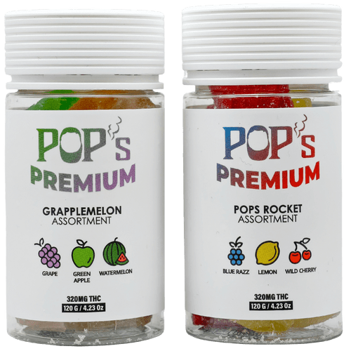 Pop's Premium Delta-9 Gummies - Hemp product from Emerald Medicine Company