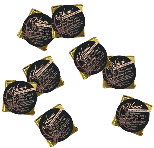 Bhumi Mini Chocolates - THCv - Hemp product from Emerald Medicine Company