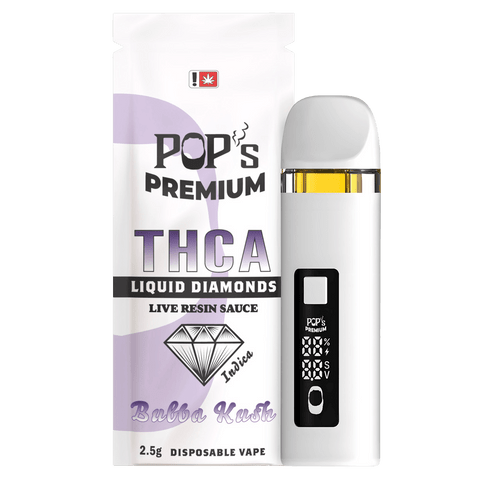 Pop's Premium THCa Liquid Diamond Disposable