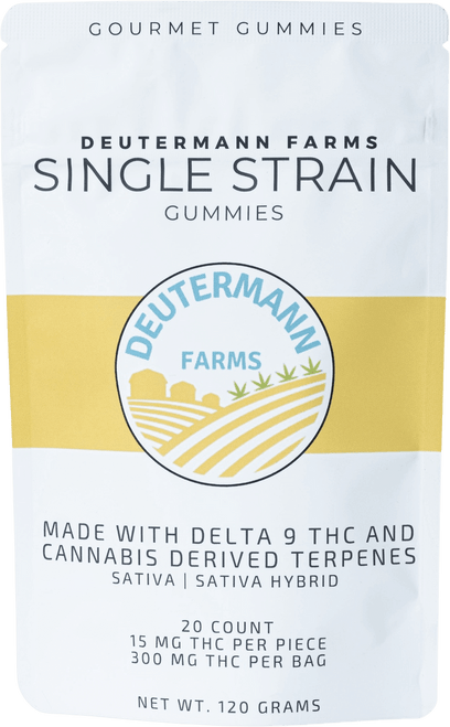Deutermann Single Strain Gummies - Image 1 | Emerald Medicine Company