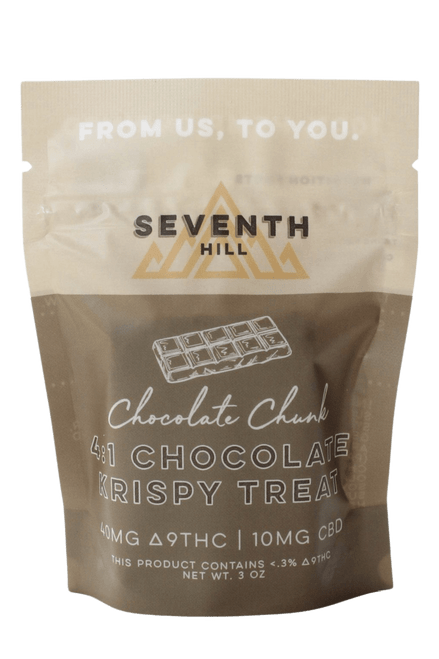 Seventh Hill 4:1 Delta-9:CBD Chocolate Krispy Treat