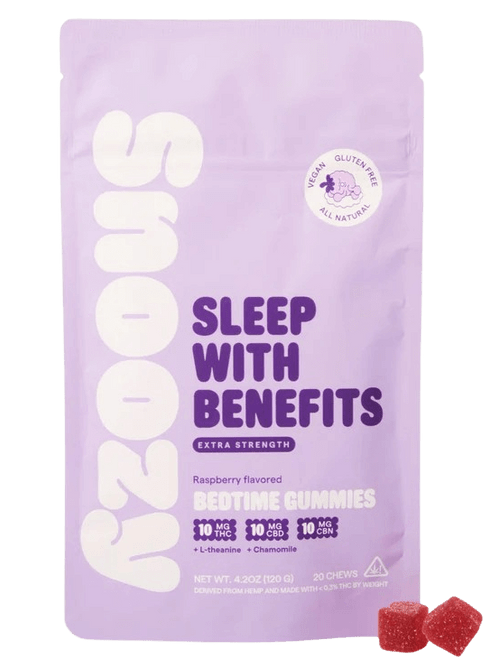 Snoozy \"Sleep With Benefits\" Delta-9:CBD:CBN Sleep Gummies - Hemp product from Emerald Medicine Company
