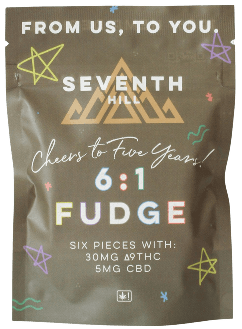 Seventh Hill 6:1 Delta-9:CBD Fudge