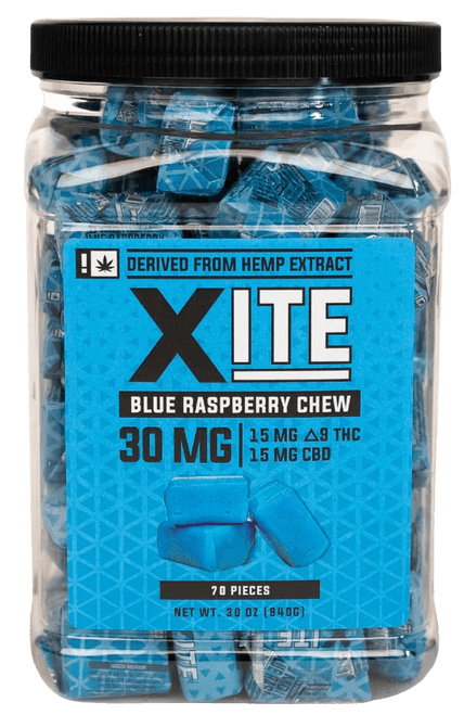 Xite Delta-9 Fruit Chews - Hemp product from Emerald Medicine Company