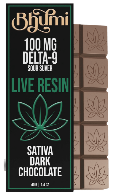 Bhumi Delta-9 Live Resin Chocolate Bar
