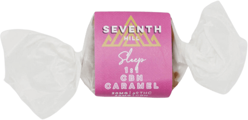 Seventh Hill 1:1 Delta-9:CBN Sleep Caramels - Image 5 | Emerald Medicine Company