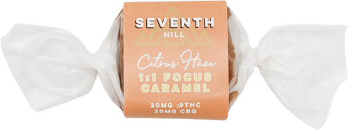 Seventh Hill 1:1 Delta-9:CBG Focus Caramel - Image 5 | Emerald Medicine Company