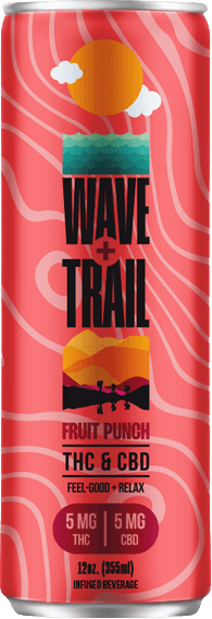 Wave & Trail 1:1 THC CBD Beverage - Image 1 | Emerald Medicine Company