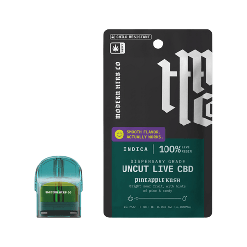 Modern Herb Co 1g Live Resin "Uncut" CBD Pod Refills