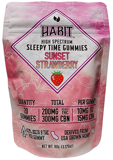 Habit Sleepy Time Delta-9:CBN Gummies | Emerald Medicine Co