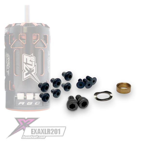 Exalt XLR8 Hardware Kit (11) (Screws & Rotor Shims) (EXAXLR201)