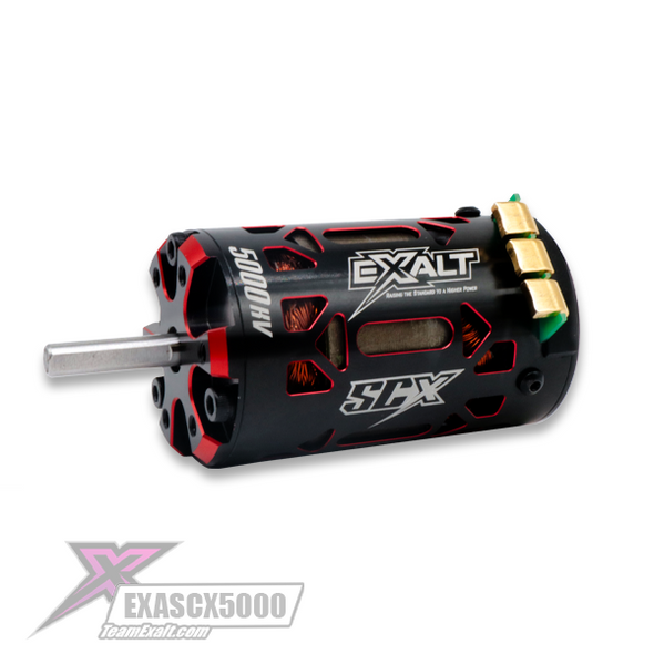 Exalt SCX 4-Pole 550 Brushless Motor (5,000kV) (EXASCX5000)