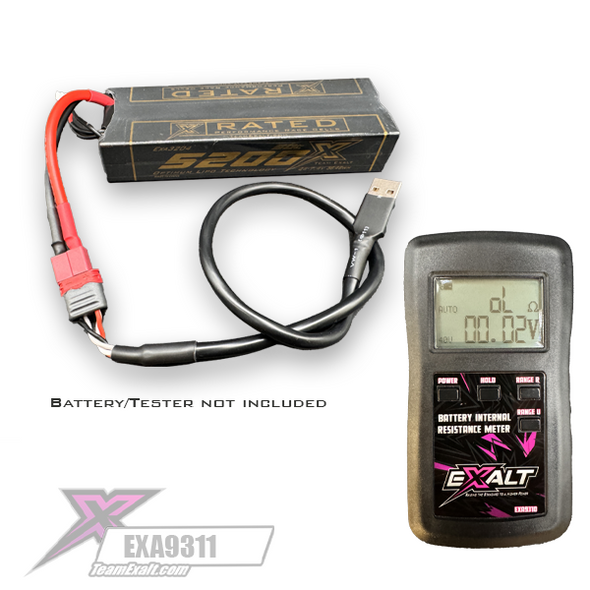 Optional Cable w/T Plug For Battery "IR" Checker  (EXA9311)