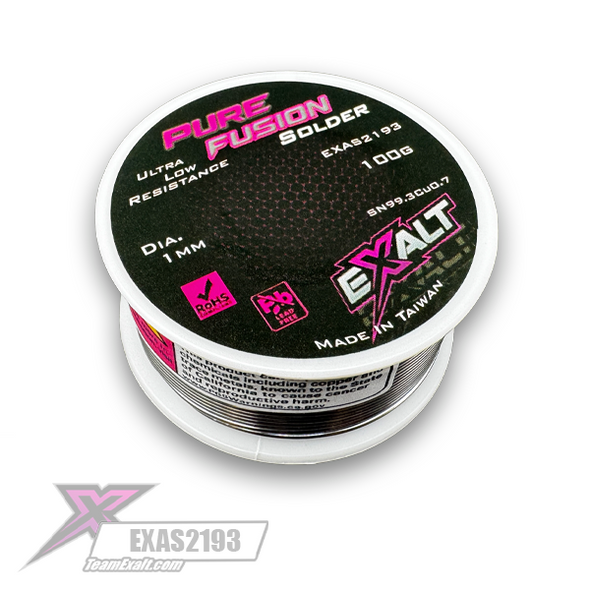 Exalt PureFusion Ultra-Low "IR" Solder 100g Roll (EXAS2193) Exalt PureFusion Ultra-Low "IR" Solder 100g Roll (EXAS2193)