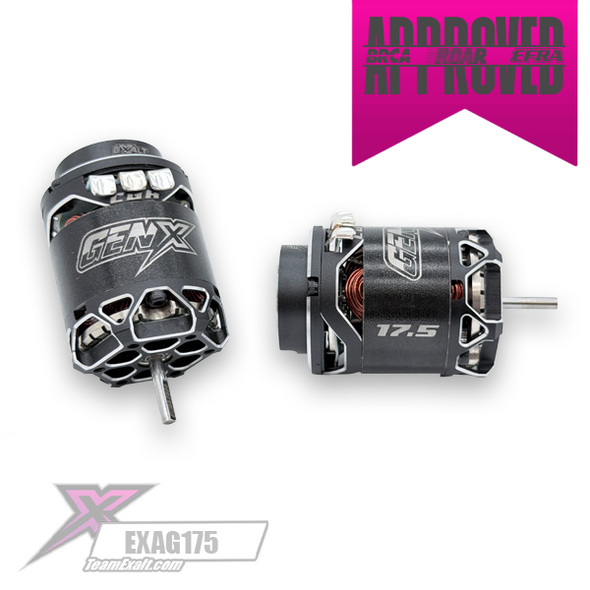 Gen-X 17.5T Silver Spec Brushless Motor (EXAG175SS)