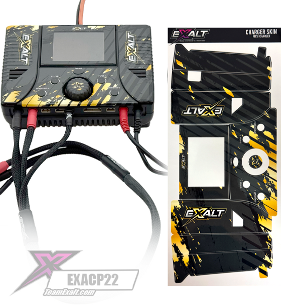Team Exalt Gold ICharger 456/458 Wrap  (EXACP22)