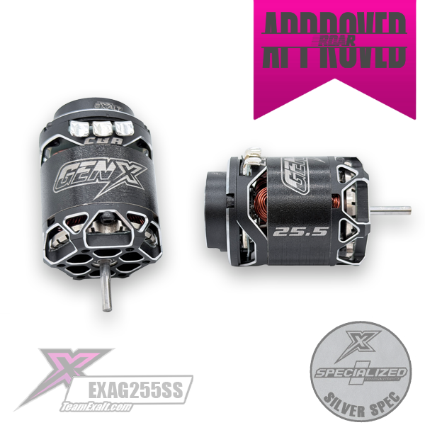 Gen-X 25.5T Silver Spec Brushless Motor (EXAG255SS)