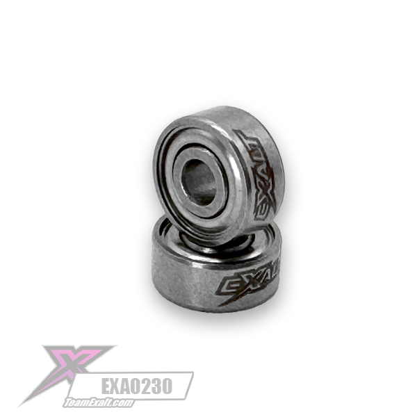 Hybrid-XSN Ceramic Motor Bearings 1/8 x 3/8 x 5/32 (2) (EXA0230)